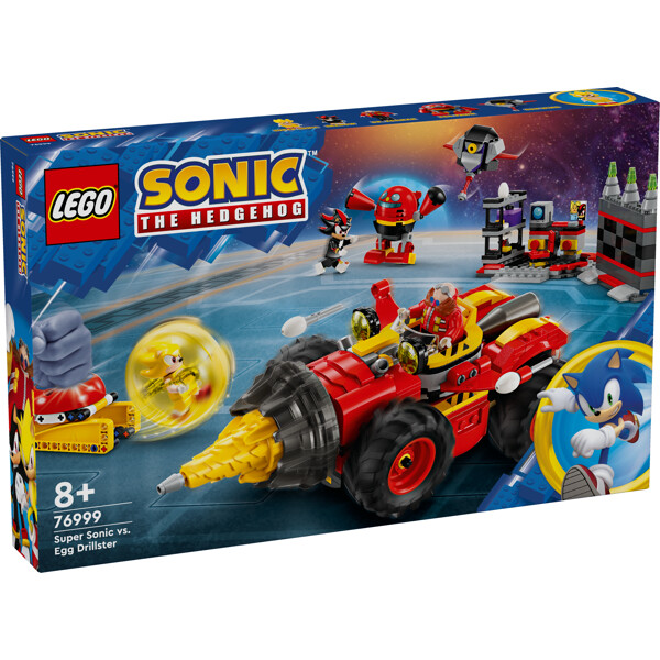 76999 LEGO Sonic Super Sonic vs Egg Drillster (Bilde 1 av 6)