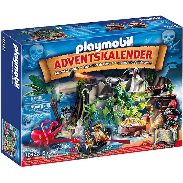 70322 Playmobil Adventskalender Skattejakt (Bilde 1 av 3)