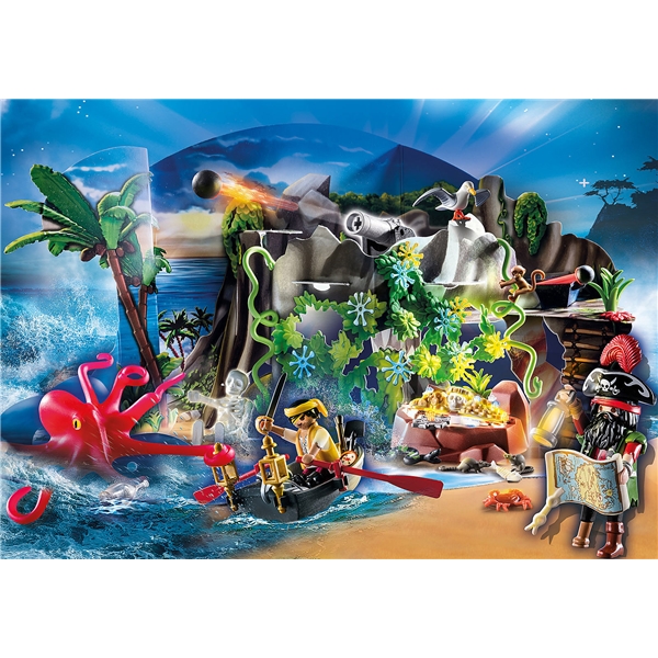 70322 Playmobil Adventskalender Skattejakt (Bilde 2 av 3)