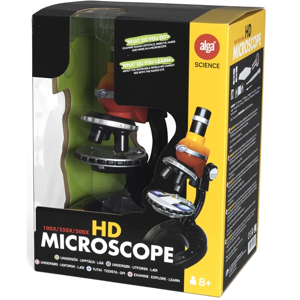 Kjøp Alga Science HD Microscope 100/250/500X på