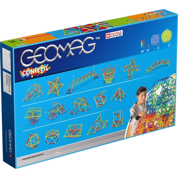 Geomag Confetti 127 deler (Bilde 2 av 6)