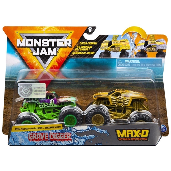 Monster Jam 1:64 2-Pack (Bilde 3 av 5)