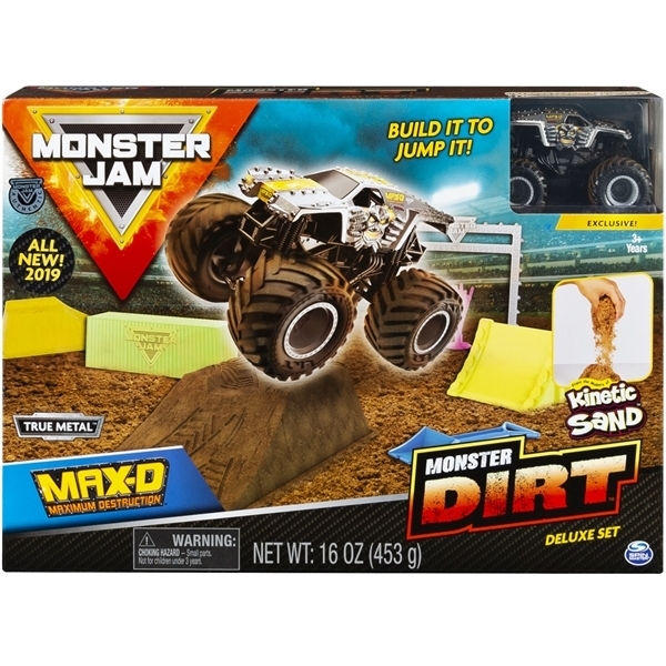 Monster Jam Monster Dirt Deluxe Sett (Bilde 1 av 2)