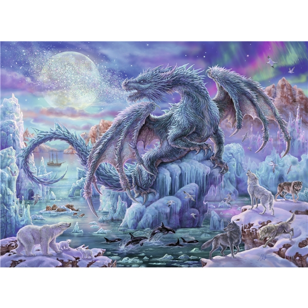 Puslespill 500 Deler Mysterious Dragons (Bilde 2 av 2)
