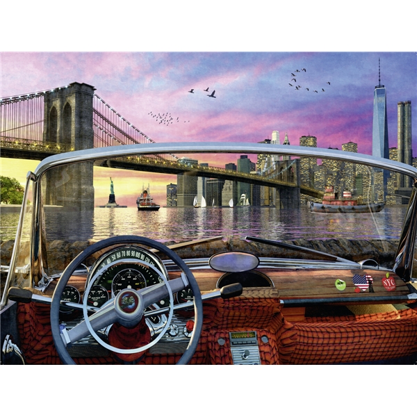 Puslespill 1000 Deler Brooklyn Bridge (Bilde 2 av 2)