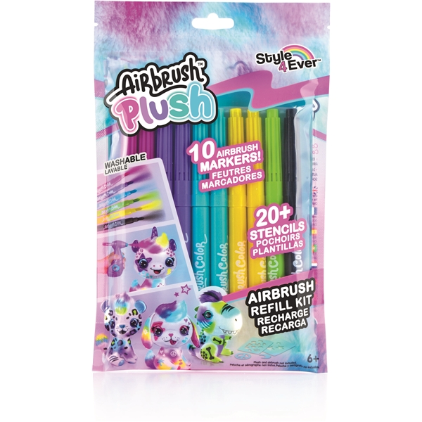 Airbrush Plush Refill Kit 10 stk (Bilde 1 av 2)