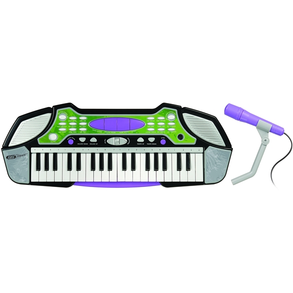 Keyboard med Mikrofon (Bilde 1 av 2)