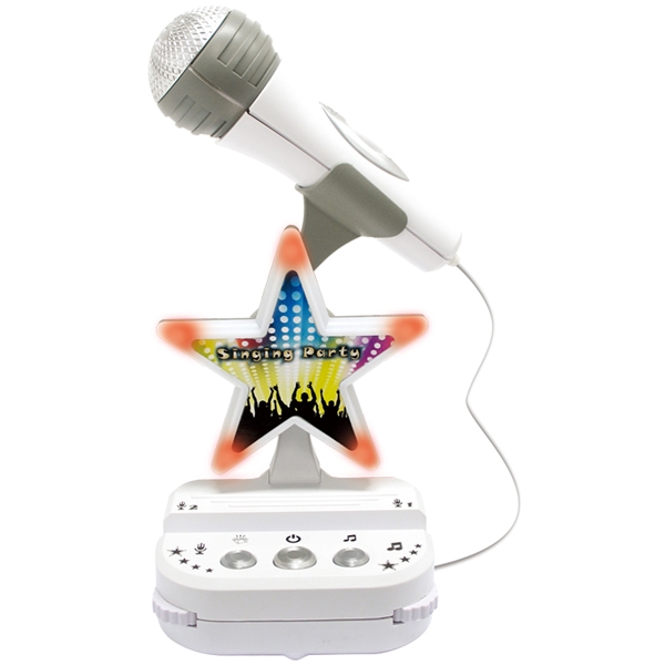 Disco Mikrofon med stativ (Bilde 2 av 6)