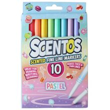 Scentos Fine Line Markers Pastell 10 stk