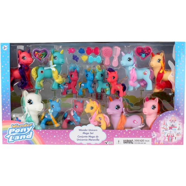 Unicorn Mega Sett 14 Deler