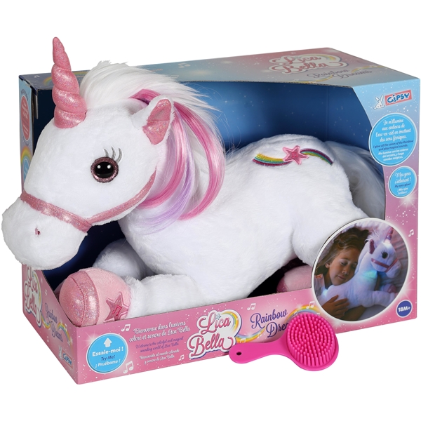 Licabella Unicorn med Lyd og Lys (Bilde 1 av 2)