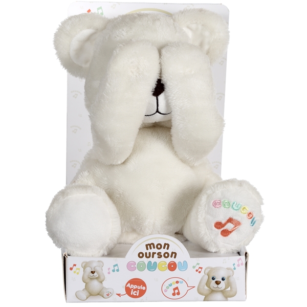 Peek-a-boo Bjørn 24 cm (Bilde 1 av 3)