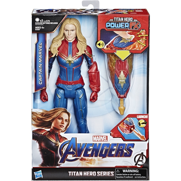 Avengers Titan Hero Power FX Captain Marvel (Bilde 1 av 3)