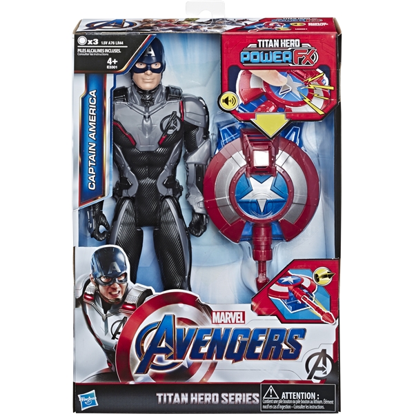 Avengers Titan Hero Power FX Captain America (Bilde 1 av 3)