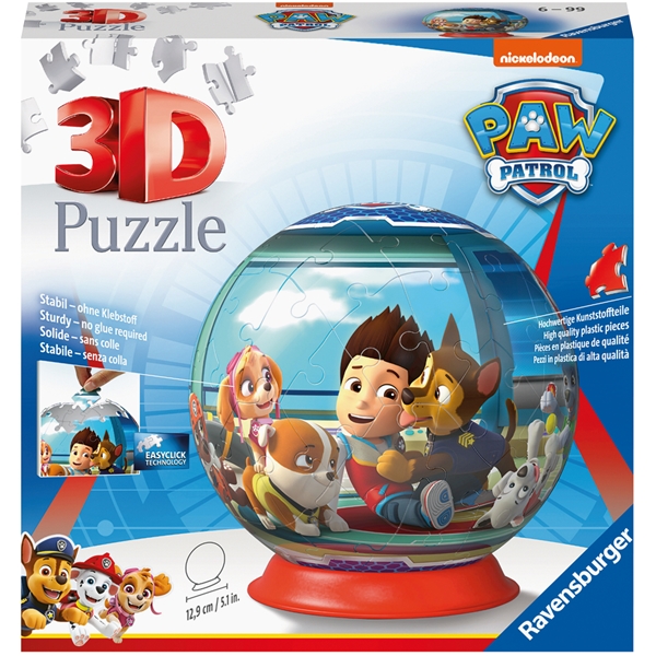 Puslespill 3D 72 Deler Paw Patrol (Bilde 1 av 2)