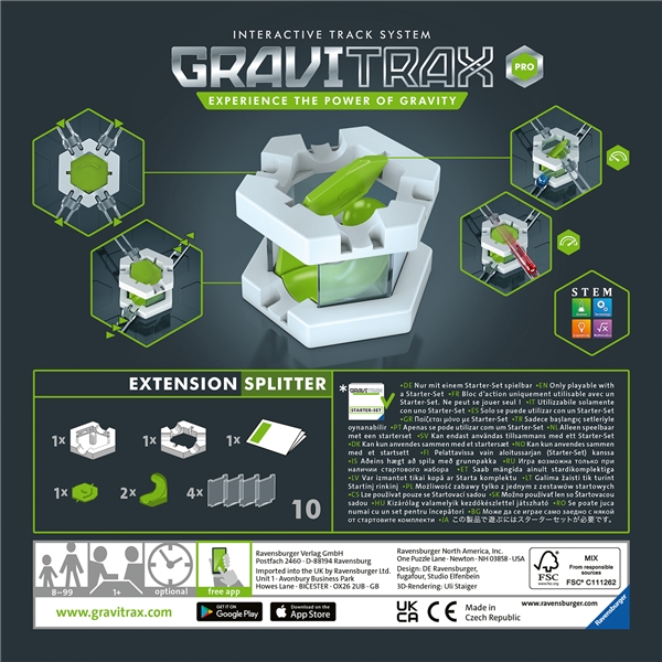 GraviTrax PRO Extension Splitter World (Bilde 2 av 3)
