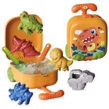 Toyrock Summer Beach Set Luggage Dino 8 deler
