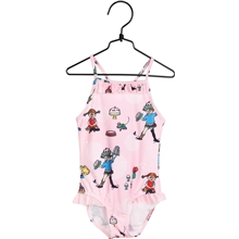 886-92 cL - Pippi Langstrømpe Badedrakt Rosa