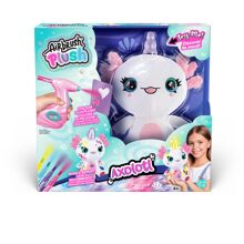 Airbrush Plysj Axolotlkorn
