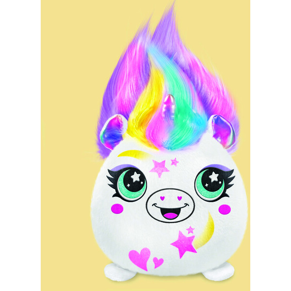 Airbrush Plush Hair'iffic Squish Pal-Prinsesse (Bilde 4 av 5)