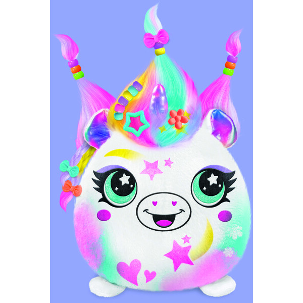 Airbrush Plush Hair'iffic Squish Pal-Prinsesse (Bilde 5 av 5)