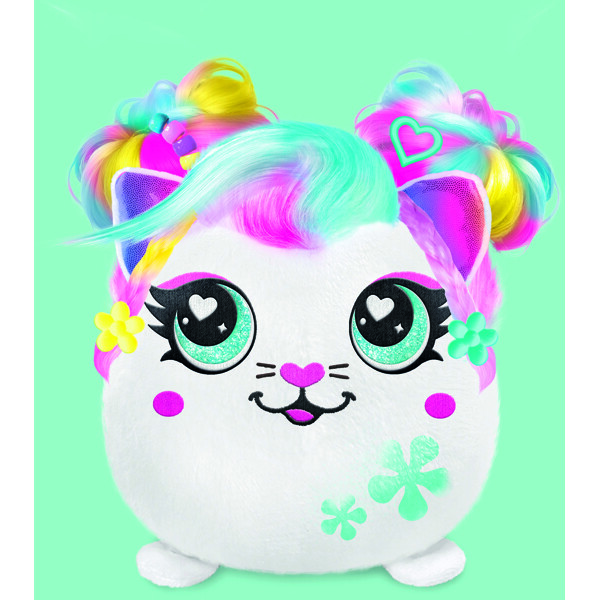 Airbrush Plush Hair'iffic Squish Pal-Precious (Bilde 5 av 5)