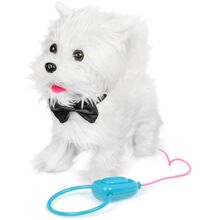Animigos interaktiv gående westie-hund 24 cm