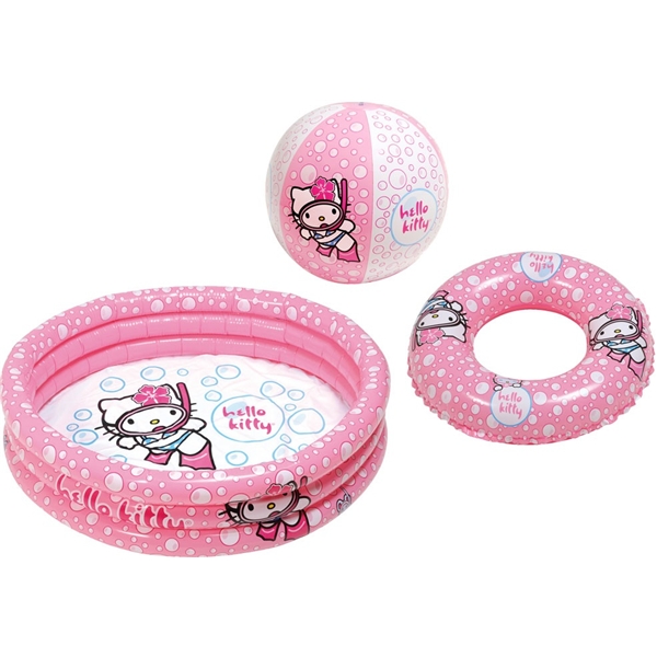 Hello Kitty Sim Set. Pool, badeball og badering! (Bilde 1 av 5)