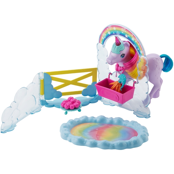 Barbie Rainbow Potty Unicorn Playset (Bilde 2 av 5)