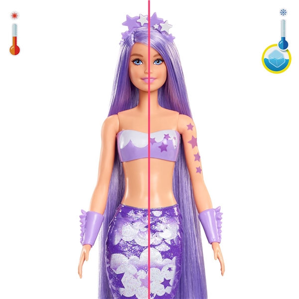 Barbie Color Reveal Rainbow Mermaid (Bilde 4 av 6)