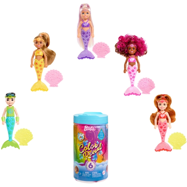 Barbie Color Reveal Chelsea Rainbow Mermaid (Bilde 1 av 6)