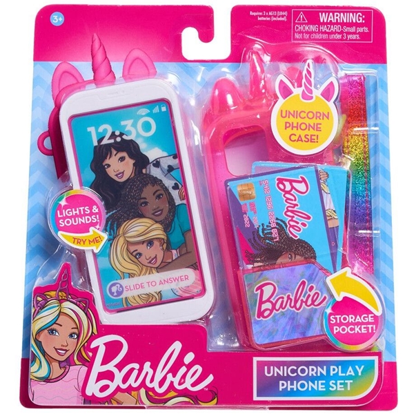 Barbie Unicorn Play telefonsett (Bilde 1 av 5)