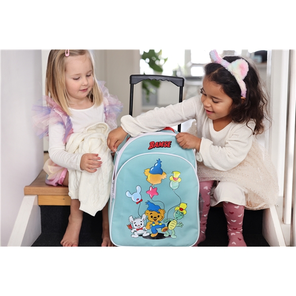 Bamse Rullebag Turkis (Bilde 3 av 3)