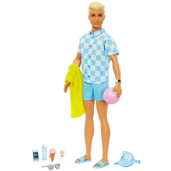 Barbie Classics Beach Day Ken (Bilde 1 av 6)