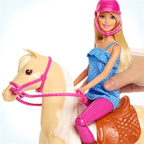 Barbie Doll and Horse (blond) (Bilde 2 av 4)