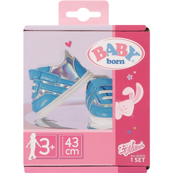BABY Born Sneakers Blå 43 cm (Bilde 4 av 4)