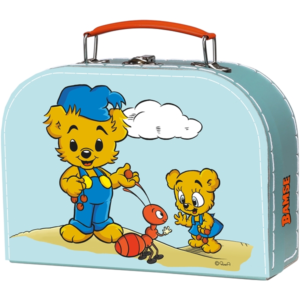 Bamse Koffert Turkis 25 cm (Bilde 1 av 3)