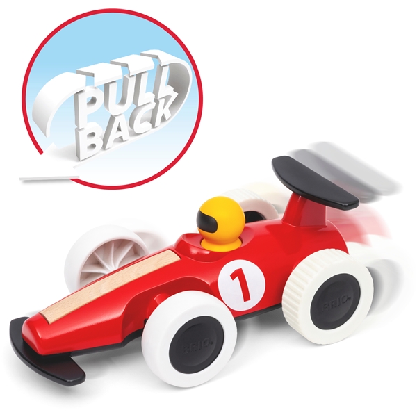 BRIO 30308 Large Pull Back Race Car (Bilde 2 av 5)