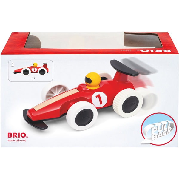 BRIO 30308 Large Pull Back Race Car (Bilde 5 av 5)