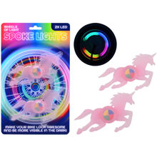 Bike Fun Unicorn Eikelys 2 stk.