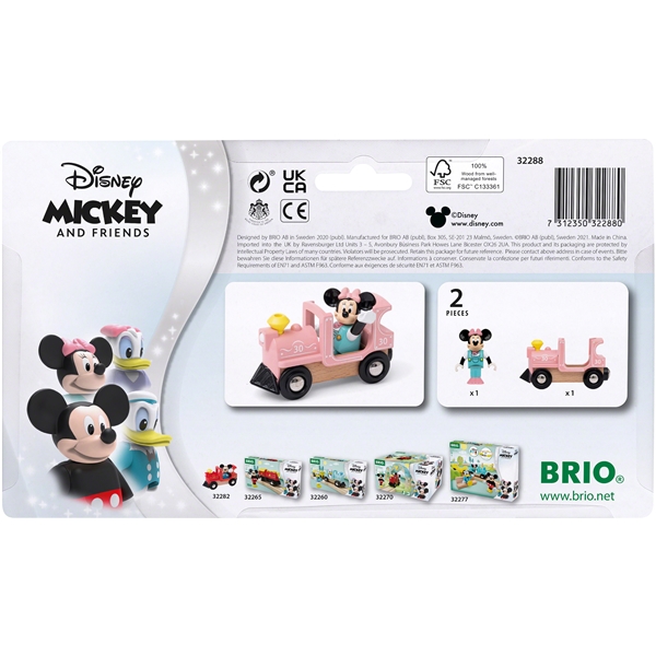 BRIO 32288 Minni Mus & Damplok (Bilde 4 av 4)