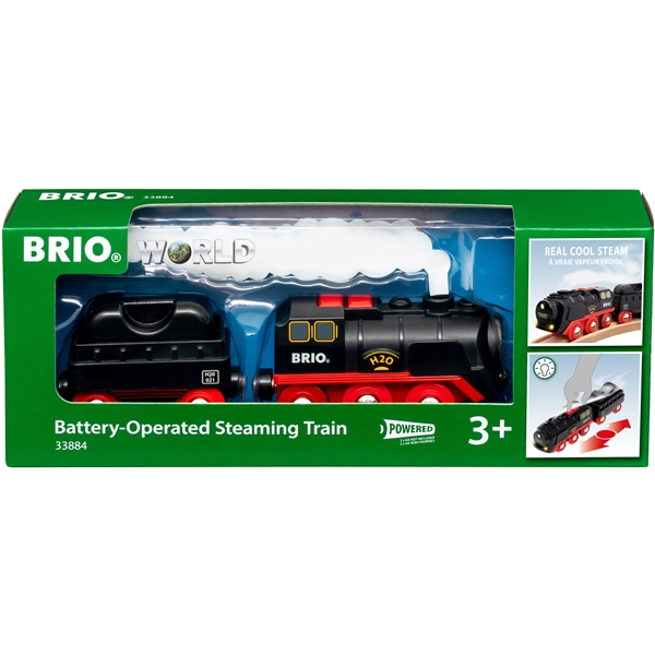 BRIO 33884 Batteridrevet Tog med Damp (Bilde 4 av 5)