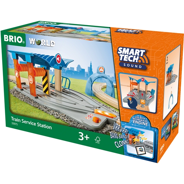 BRIO 33975 Smart Tech Sound Togstasjon (Bilde 7 av 8)