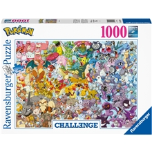 Puslespill 1000 Deler Challenge Puz.-Pokémon