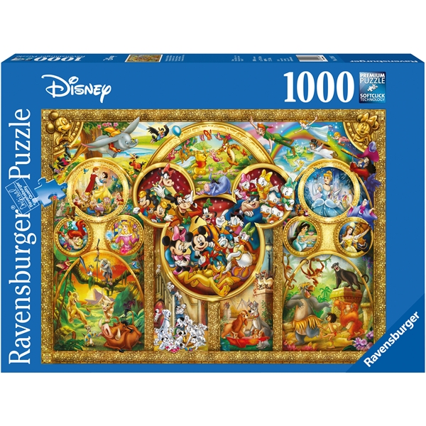 Puslespill 1000 Deler The Best Disney Themes (Bilde 1 av 2)