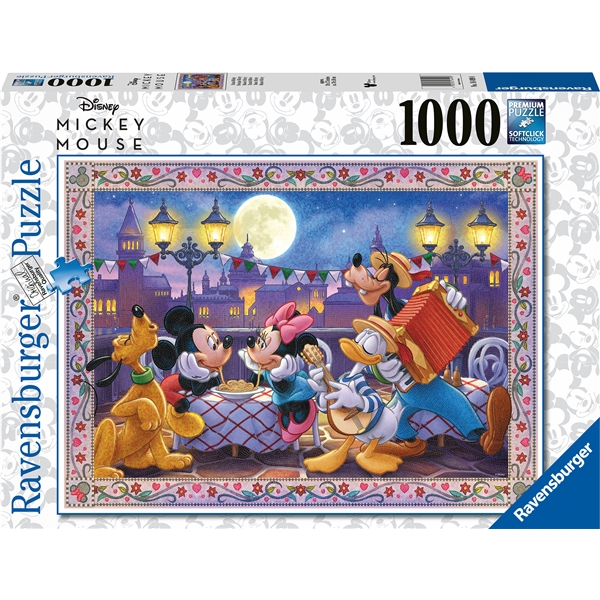 Puslespill 1000 Deler Mosaic Mickey (Bilde 1 av 2)