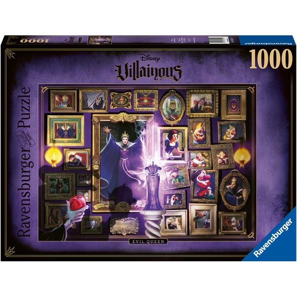 Puslespill 1000 Deler Villainous: Evil Queen (Bilde 1 av 2)