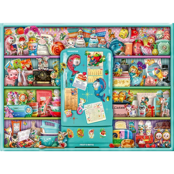 Puslespill 500 Deler Kitschy Kitchen (Bilde 2 av 2)