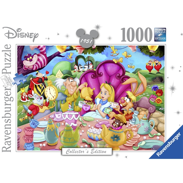 Puslespill 1000 Deler Alice in Wonderland (Bilde 1 av 2)