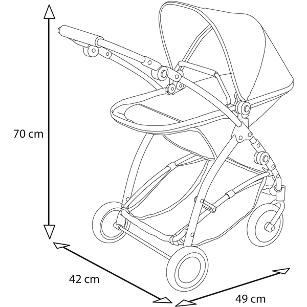 BRIO Doll Pram Flex (Bilde 5 av 6)